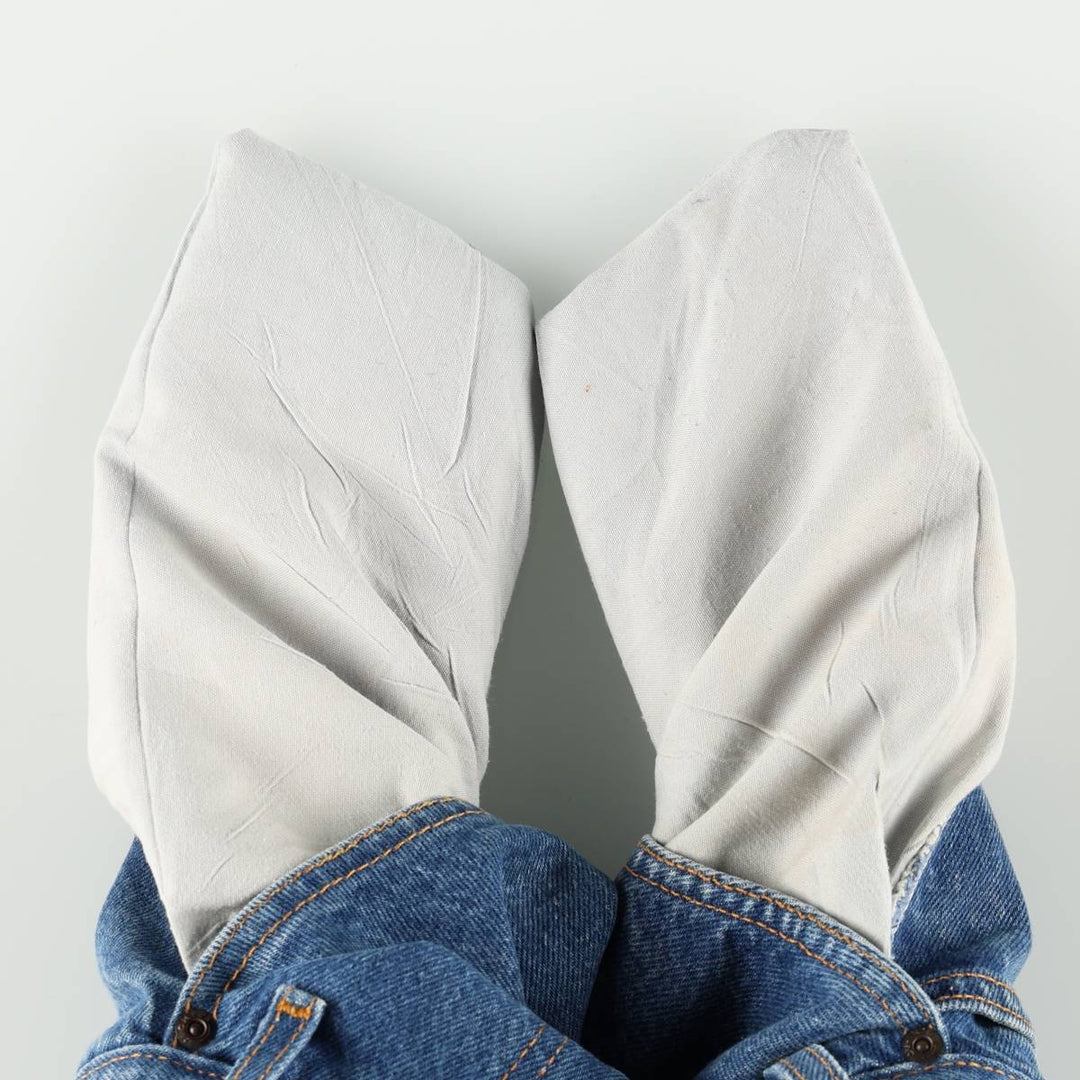Dickies Relaxed Fit Tapered Denim Pants, Men's W36 (approx.) cotton blue type Vintage Second Hand