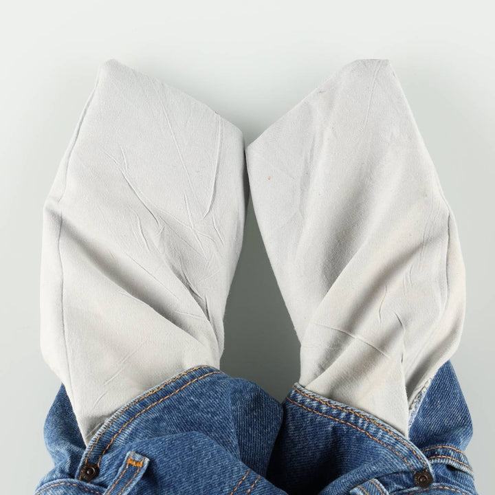 Dickies Relaxed Fit Tapered Denim Pants, Men's W36 (approx.) cotton blue type Vintage Second Hand