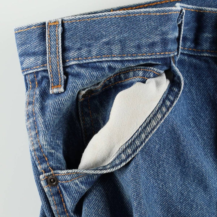 Dickies Relaxed Fit Tapered Denim Pants, Men's W36 (approx.) cotton blue type Vintage Second Hand