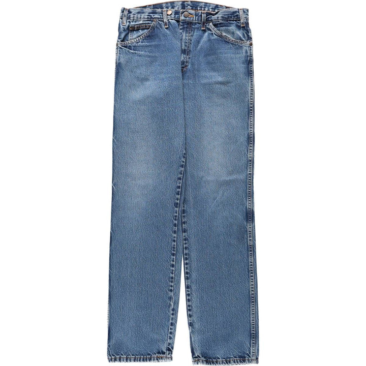 Dickies tapered denim pants for men, equivalent to W34 cotton blue type Vintage Second Hand