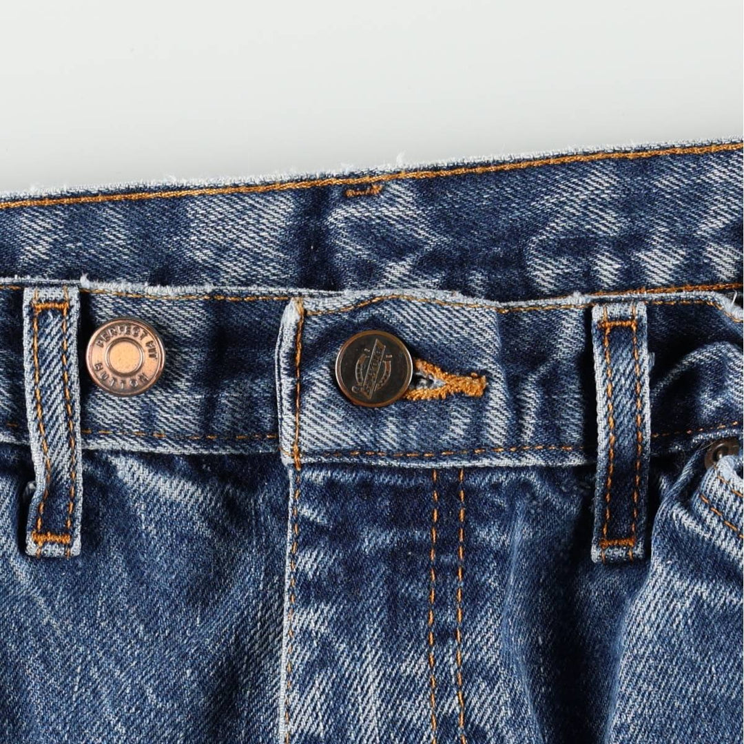 Dickies tapered denim pants for men, equivalent to W34 cotton blue type Vintage Second Hand