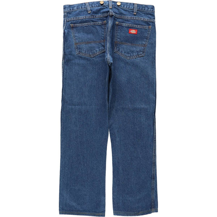 Dickies Men's Straight Denim Pants, Size W36 cotton blue type Vintage Second Hand