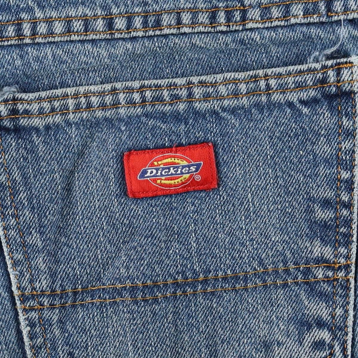 Dickies Men's Straight Denim Pants, Size W36 unclear blue type Vintage Second Hand