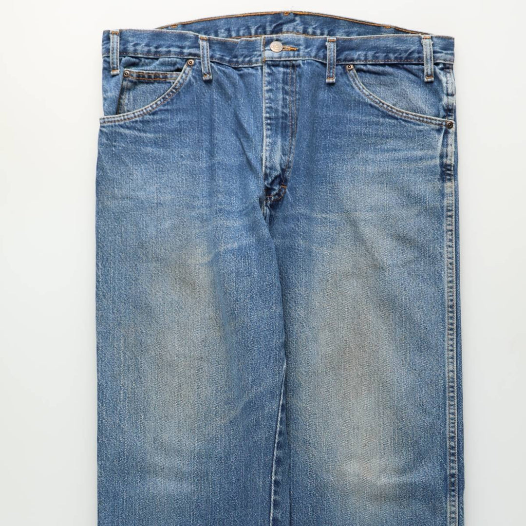 Dickies Men's Straight Denim Pants, Size W36 unclear blue type Vintage Second Hand