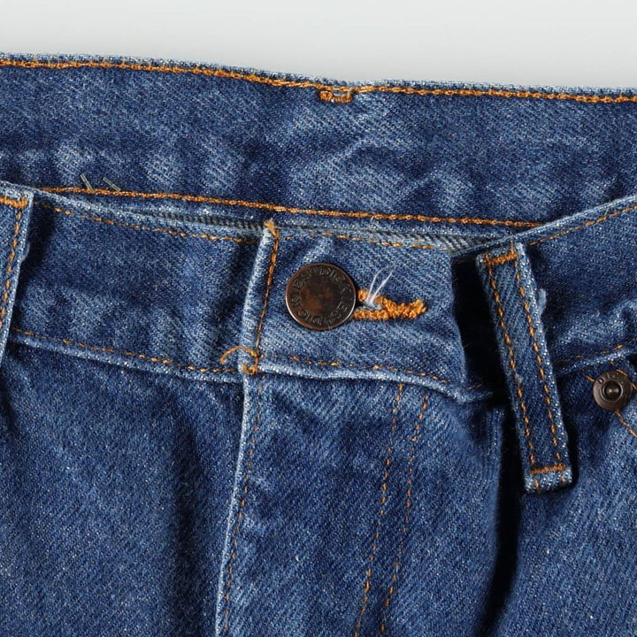 Dickies tapered denim pants for men, equivalent to W31 cotton blue type Vintage Second Hand