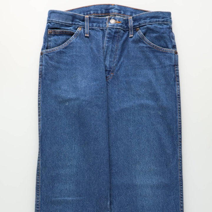 Dickies tapered denim pants for men, equivalent to W31 cotton blue type Vintage Second Hand