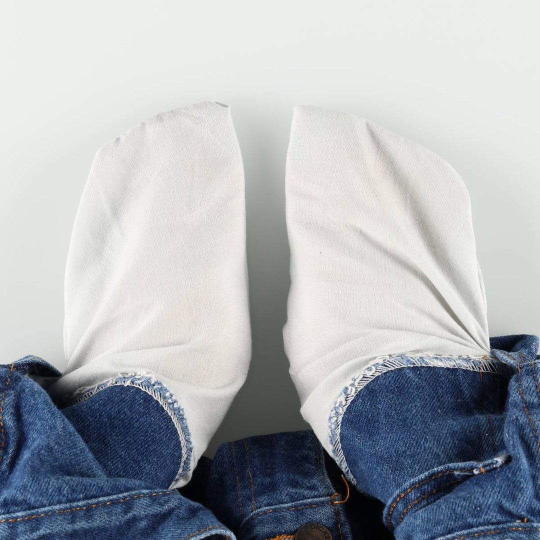Dickies tapered denim pants for men, equivalent to W31 cotton blue type Vintage Second Hand