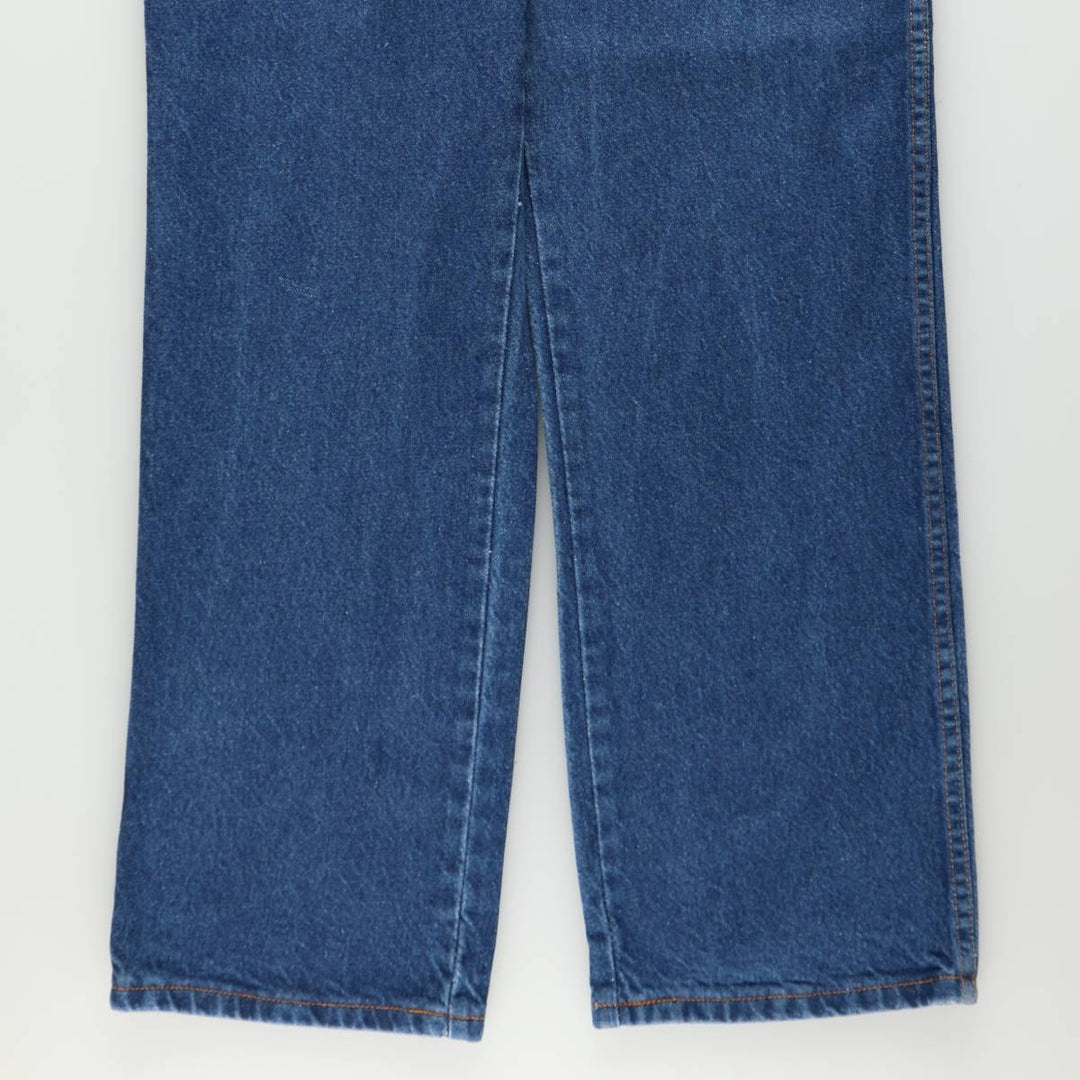 Dickies tapered denim pants for men, equivalent to W35 cotton blue type Vintage Second Hand