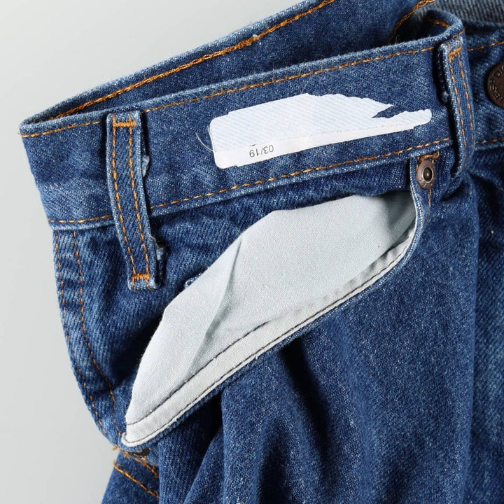 Dickies tapered denim pants for men, equivalent to W35 cotton blue type Vintage Second Hand