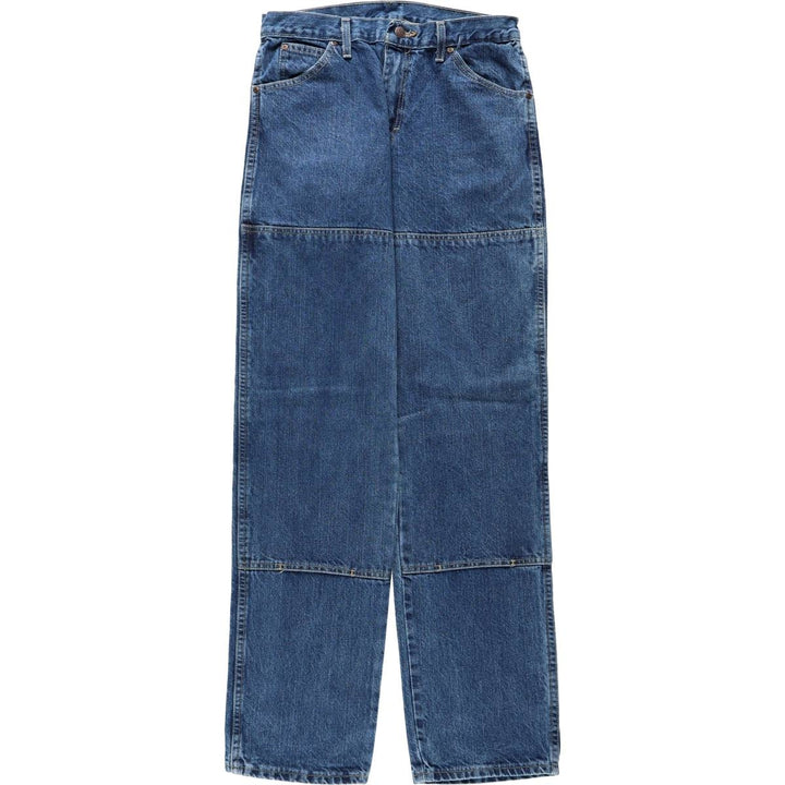 Dickies Double Knee Tapered Denim Pants, Men's Size W31 (approx.) cotton blue type Vintage Second Hand