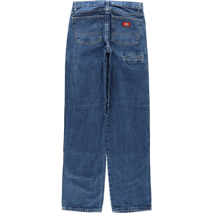 Dickies Double Knee Tapered Denim Pants, Men's Size W31 (approx.) cotton blue type Vintage Second Hand