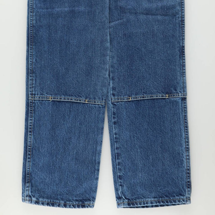 Dickies Double Knee Tapered Denim Pants, Men's Size W31 (approx.) cotton blue type Vintage Second Hand