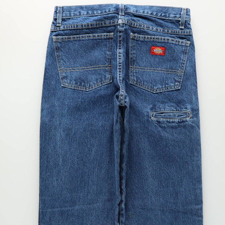 Dickies Double Knee Tapered Denim Pants, Men's Size W31 (approx.) cotton blue type Vintage Second Hand