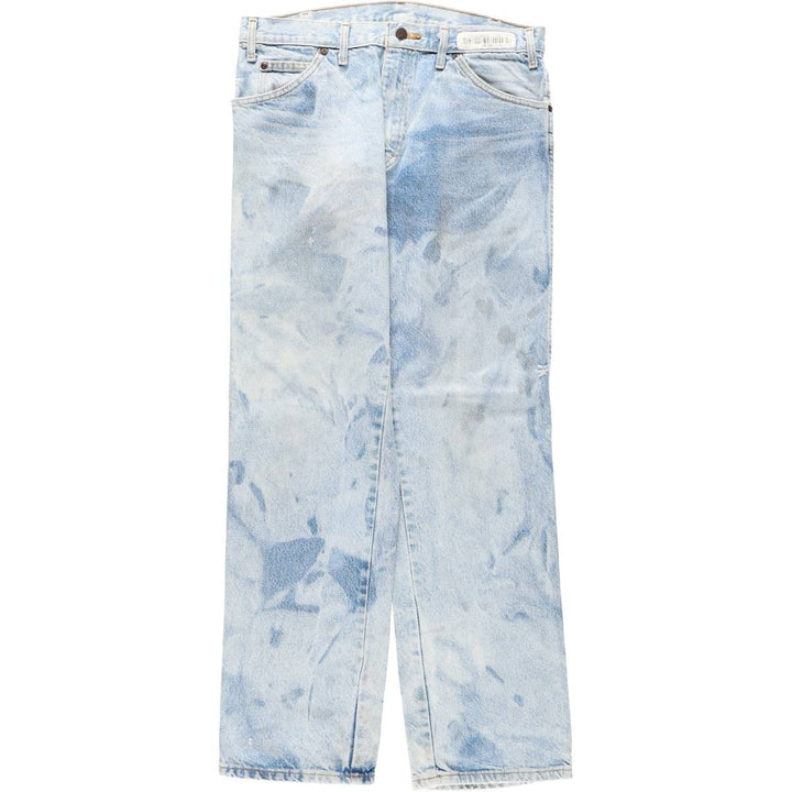 Dickies Straight Denim Pants for Men, W34 equivalent cotton blue type Vintage Second Hand