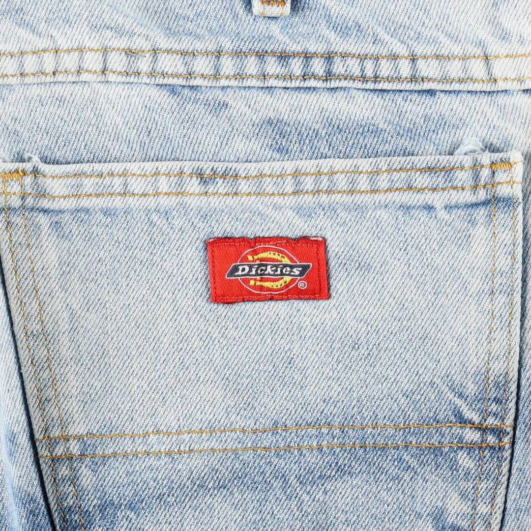 Dickies Straight Denim Pants for Men, W34 equivalent cotton blue type Vintage Second Hand