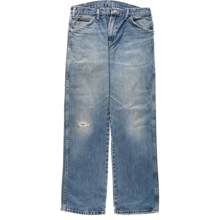 Dickies Regular Straight Denim Pants, Men's Size W34 (approx.) cotton blue type Vintage Second Hand