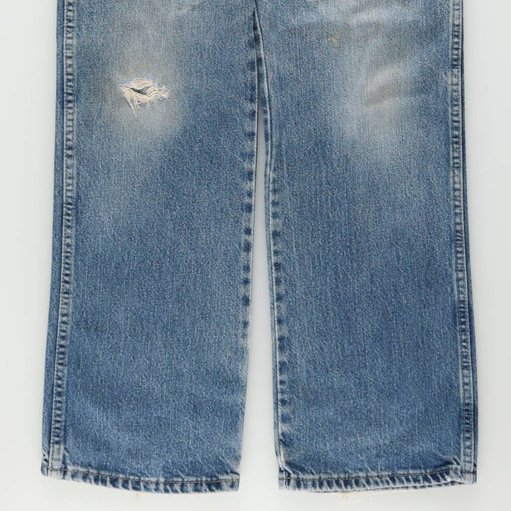 Dickies Regular Straight Denim Pants, Men's Size W34 (approx.) cotton blue type Vintage Second Hand