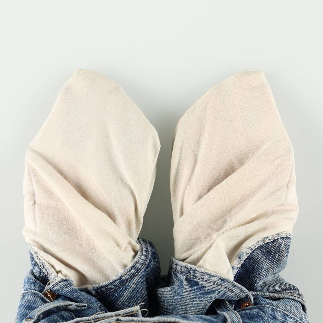 Dickies Regular Straight Denim Pants, Men's Size W34 (approx.) cotton blue type Vintage Second Hand