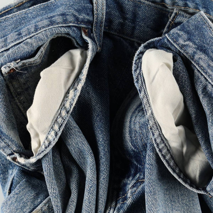 Dickies Regular Straight Denim Pants, Men's Size W34 (approx.) cotton blue type Vintage Second Hand