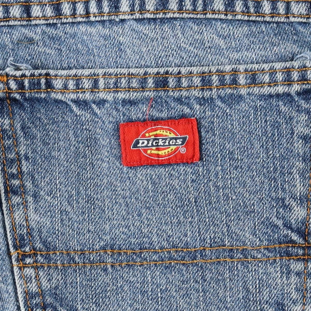 Dickies Straight Denim Pants for Men, W35 cotton blue type Vintage Second Hand
