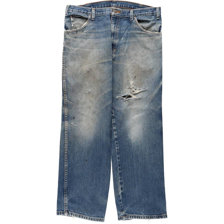 Dickies Men's Straight Denim Pants, Size W36 unclear blue type Vintage Second Hand