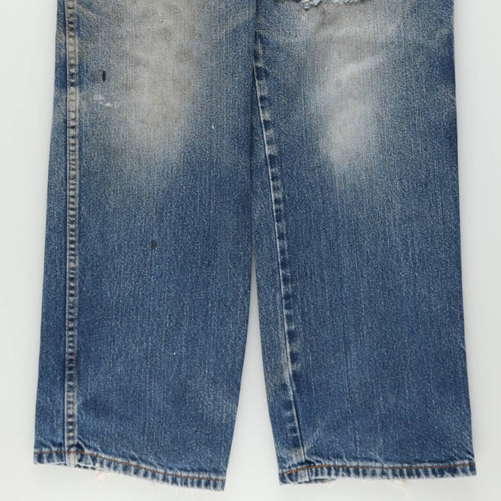 Dickies Men's Straight Denim Pants, Size W36 unclear blue type Vintage Second Hand