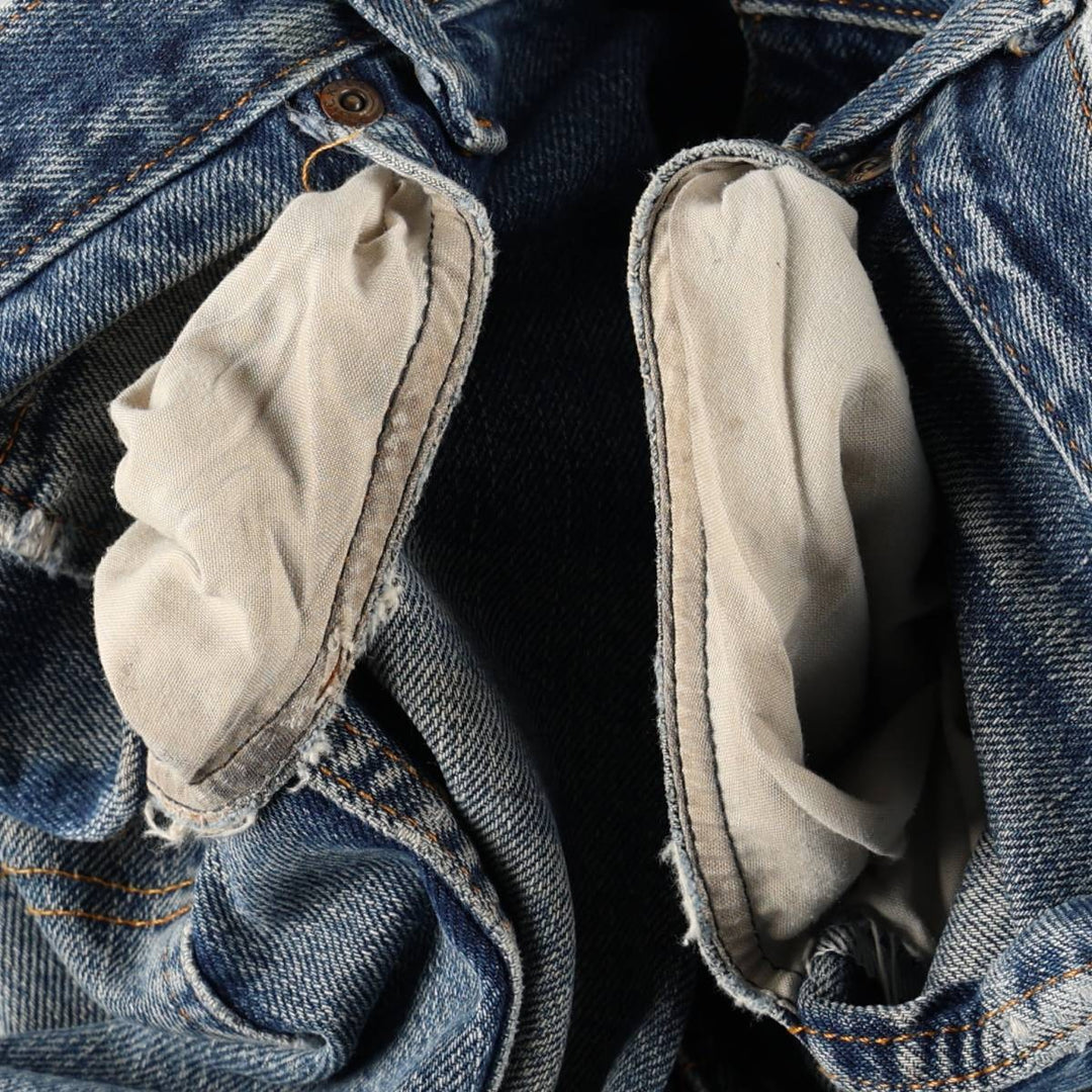Dickies Men's Straight Denim Pants, Size W36 unclear blue type Vintage Second Hand