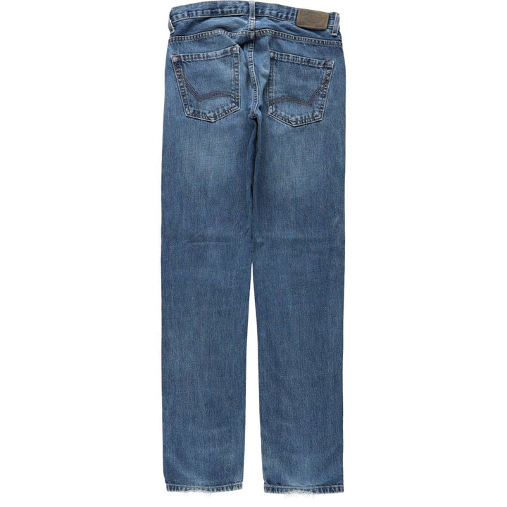 Dickies SLIM Slim Straight Denim Pants, Men's Size W31 (approx.) cotton blue type Vintage Second Hand