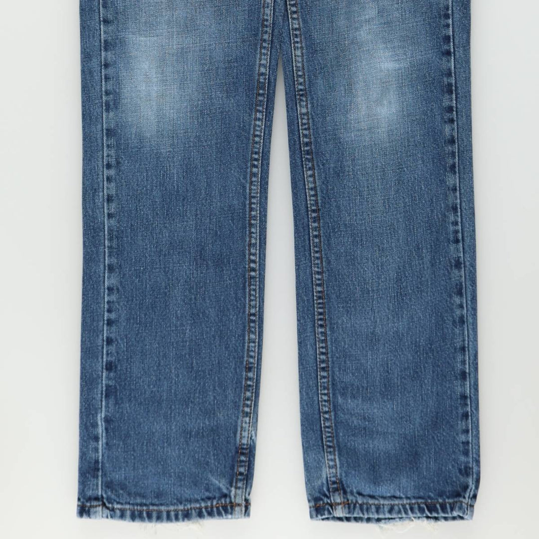 Dickies SLIM Slim Straight Denim Pants, Men's Size W31 (approx.) cotton blue type Vintage Second Hand
