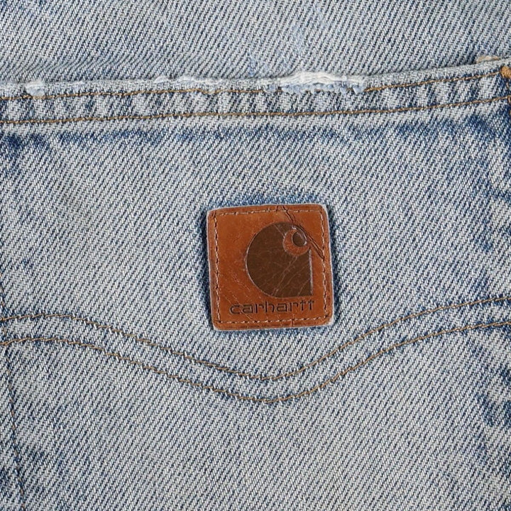 Carhartt Traditional FIT Tapered Denim Pants Men's W34 cotton blue type Vintage Second Hand