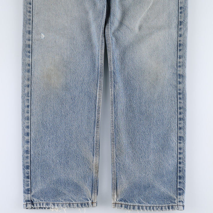 Carhartt Traditional FIT Tapered Denim Pants Men's W34 cotton blue type Vintage Second Hand
