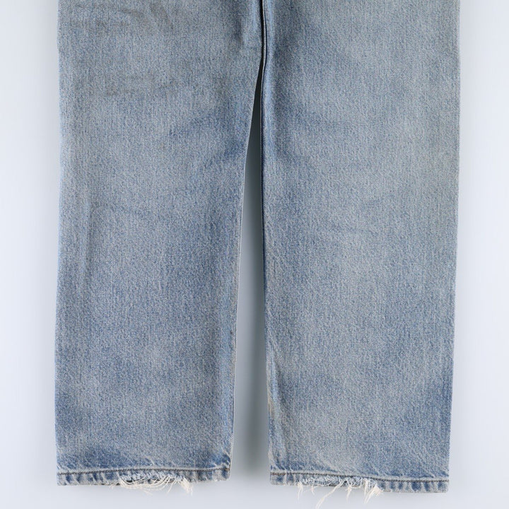 Carhartt Traditional FIT Tapered Denim Pants Men's W34 cotton blue type Vintage Second Hand