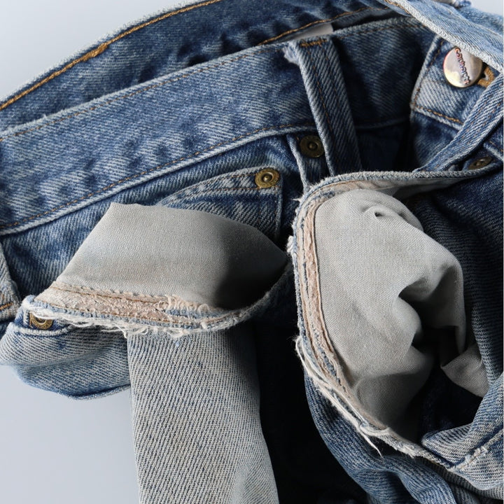 Carhartt Traditional FIT Tapered Denim Pants Men's W34 cotton blue type Vintage Second Hand