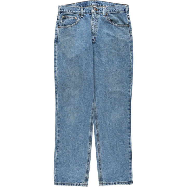 Carhartt Traditional FIT Tapered Denim Pants Men's W34 cotton blue type Vintage Second Hand
