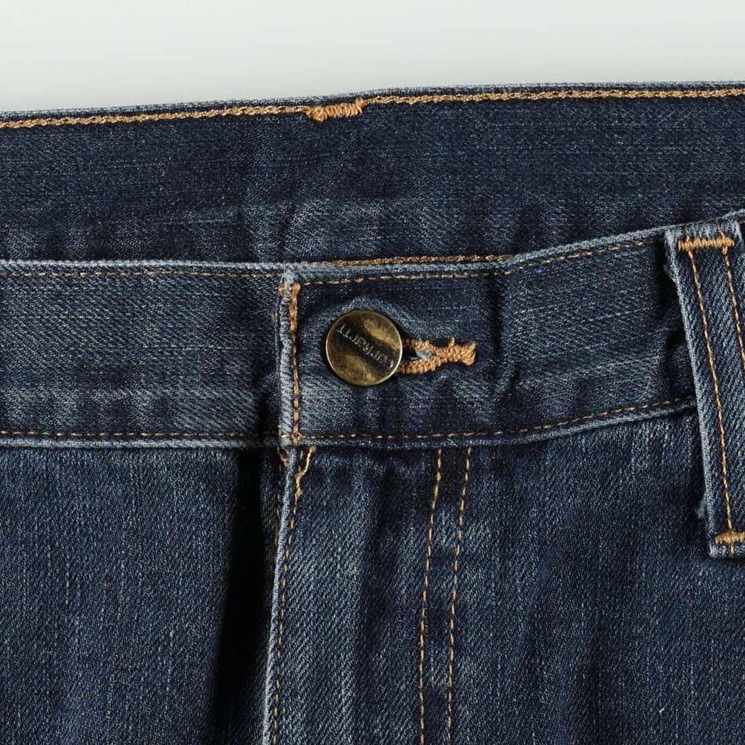 Carhartt Tapered Denim Pants for Men, W37 cotton blue type Vintage Second Hand