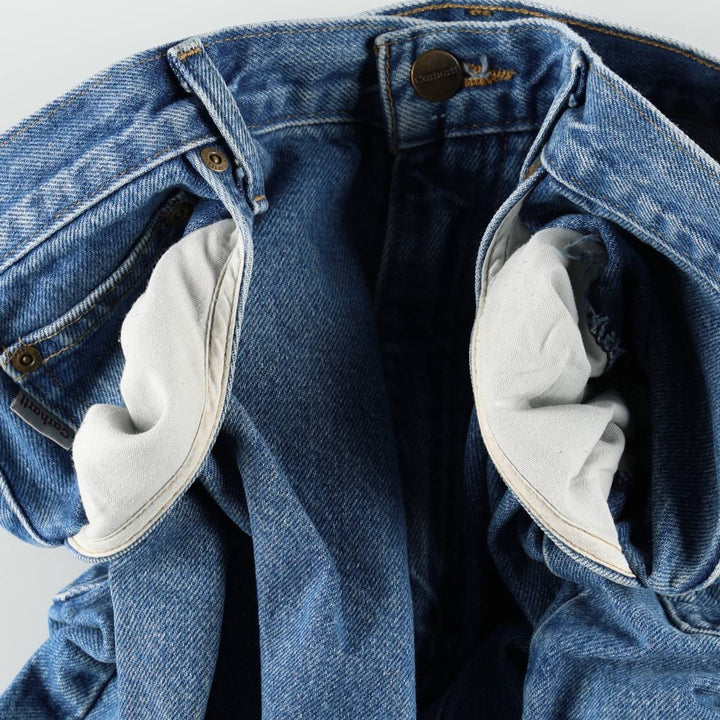 2000'S Carhartt Loose Fit Tapered Denim Pants, Men's Size W36 (approx.) cotton blue type Vintage Second Hand