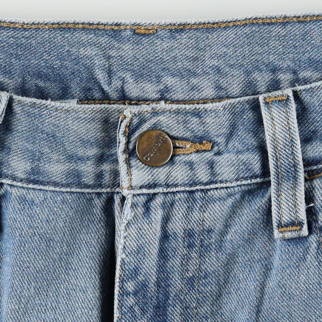 Carhartt Relaxed Fit Tapered Denim Pants for Men, W36 cotton blue type Vintage Second Hand