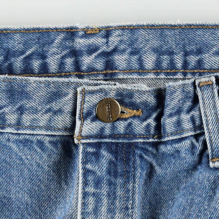 2000'S Carhartt Relaxed Fit Tapered Denim Pants, Men's Size W37 (approx.) cotton blue type Vintage Second Hand