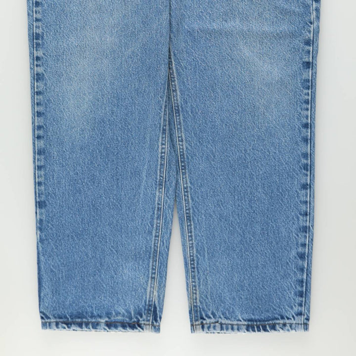2000'S Carhartt Relaxed Fit Tapered Denim Pants, Men's Size W37 (approx.) cotton blue type Vintage Second Hand