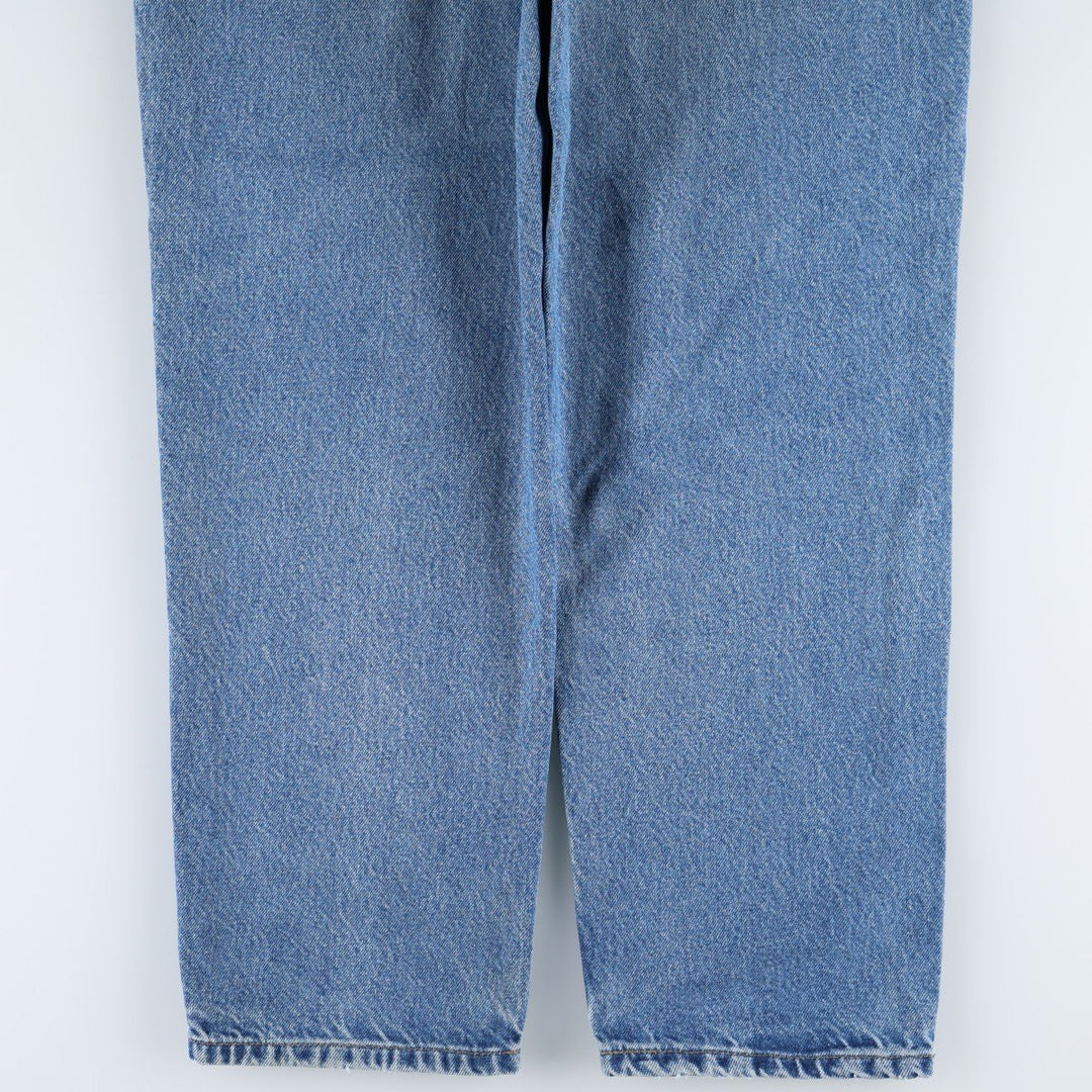 Carhartt Relaxed Fit Tapered Denim Pants for Men, W36 cotton blue type Vintage Second Hand