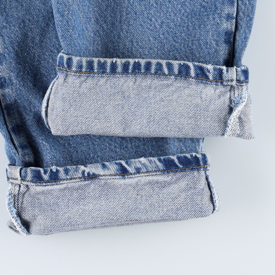 Carhartt Relaxed Fit Tapered Denim Pants for Men, W36 cotton blue type Vintage Second Hand