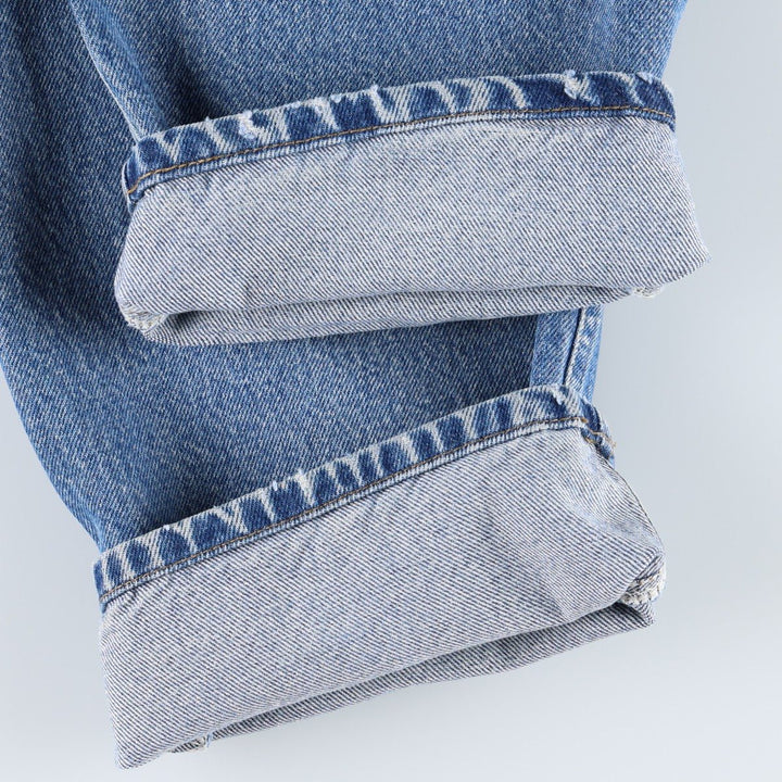Carhartt Relaxed Fit Tapered Denim Pants for Men, W36 cotton blue type Vintage Second Hand