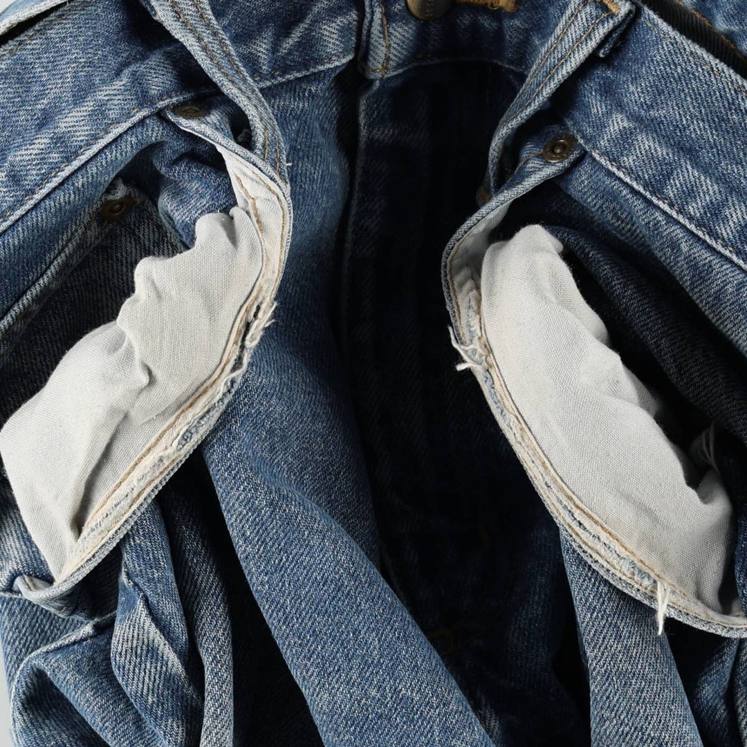 Carhartt Tapered Denim Pants for Men, W36 unclear blue type Vintage Second Hand