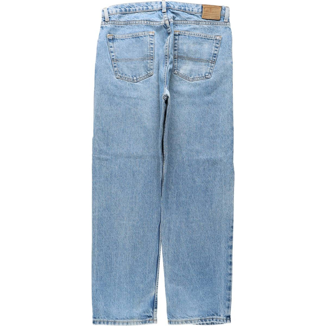 Ralph Lauren POLO JEANS COMPANY Tapered Denim Pants, Men's Size W36 (approx.) cotton blue type Vintage Second Hand