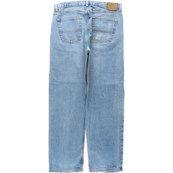 Ralph Lauren POLO JEANS COMPANY Tapered Denim Pants, Men's Size W36 (approx.) cotton blue type Vintage Second Hand