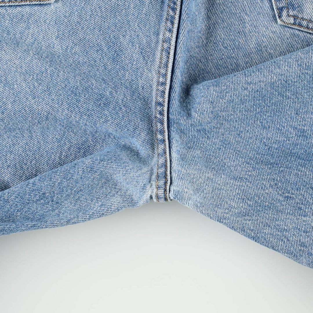 Ralph Lauren POLO JEANS COMPANY Tapered Denim Pants, Men's Size W36 (approx.) cotton blue type Vintage Second Hand