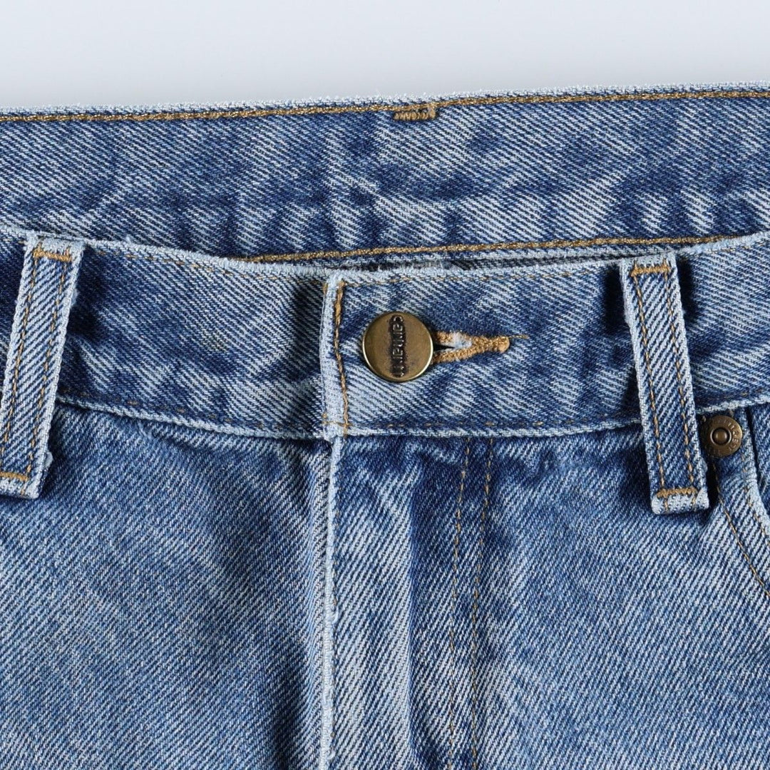 Carhartt Relaxed Fit Tapered Denim Pants for Men, W34 equivalent cotton blue type Vintage Second Hand