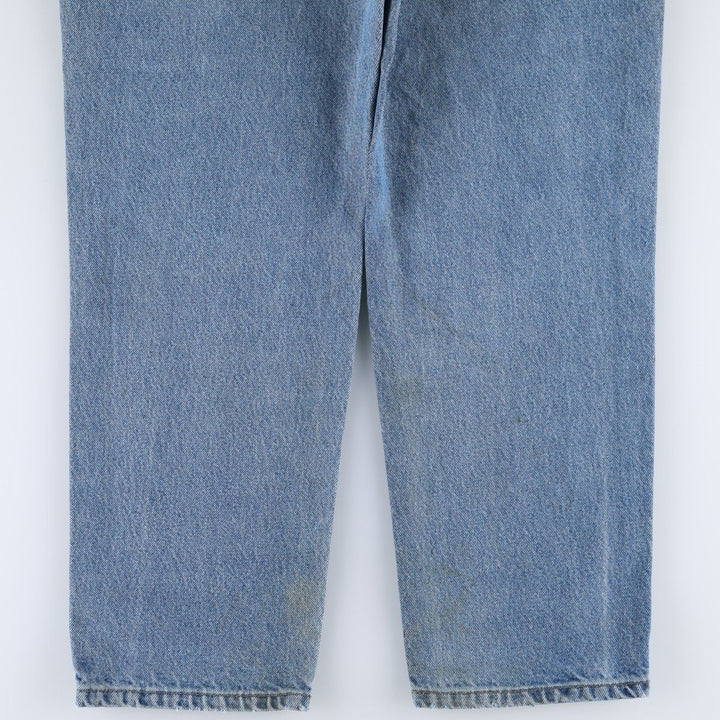 Carhartt Relaxed Fit Tapered Denim Pants for Men, W34 equivalent cotton blue type Vintage Second Hand