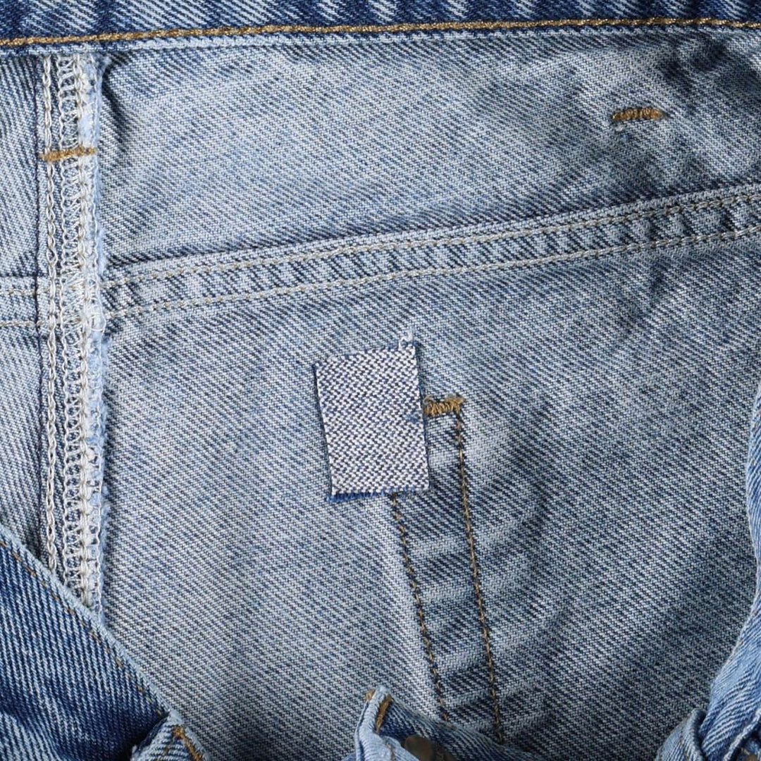 Carhartt Relaxed Fit Tapered Denim Pants for Men, W34 equivalent cotton blue type Vintage Second Hand