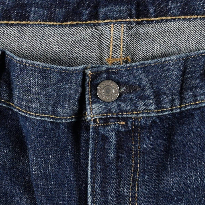 Big size Ralph Lauren Polo Ralph Lauren straight-leg denim pants for men, equivalent to size W41. cotton blue type Vintage Second Hand
